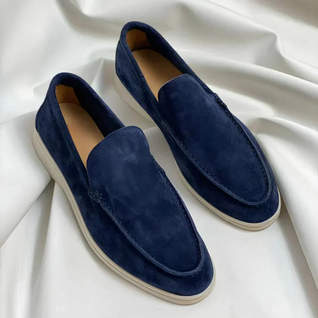 Leo™ | Elegante loafers i ruskind
