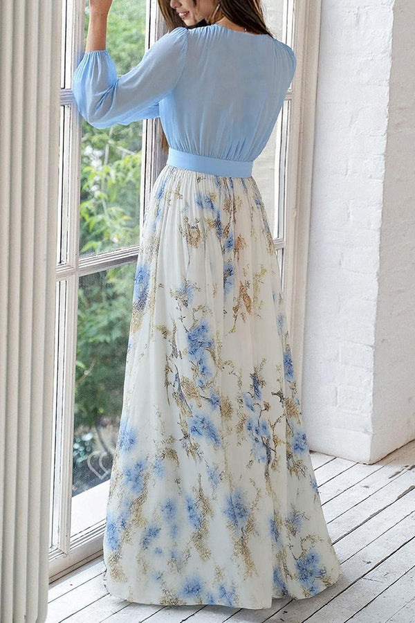 Esmée | Elegante Maxi Jurk met Flatterende Pasvorm