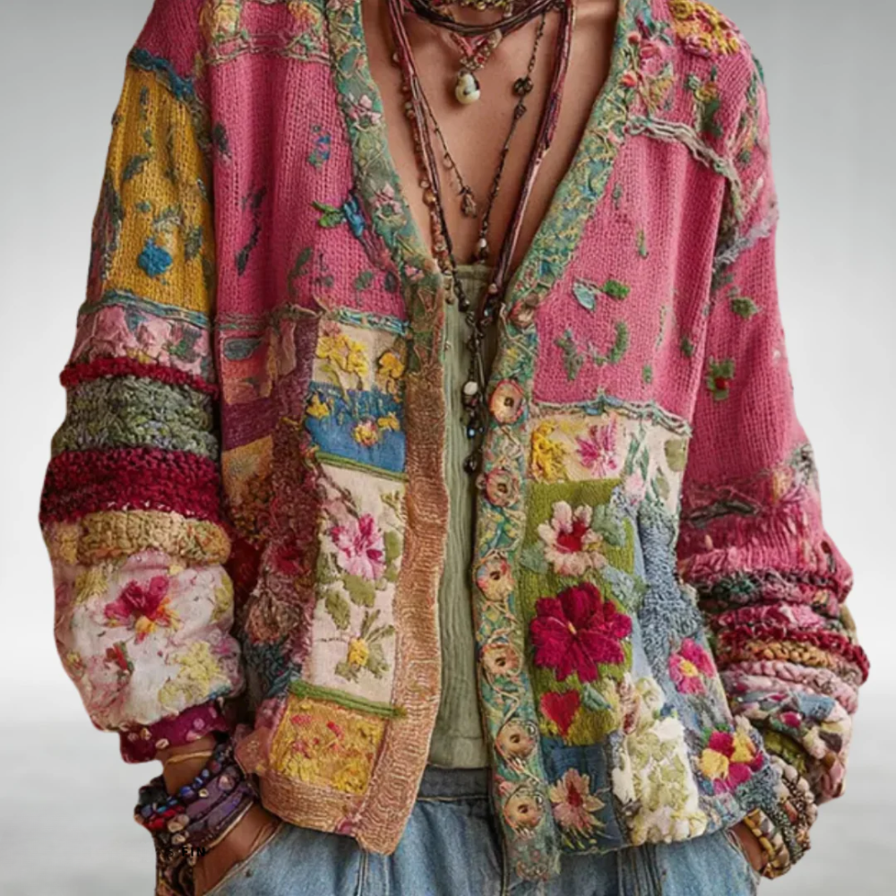 Milla™ Boho Strikjakke