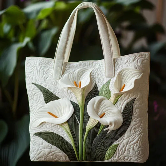 Håndlavet Quiltet Kunst-Tote Bag™