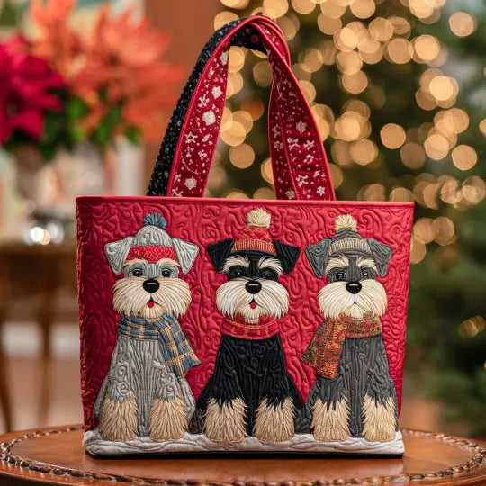 Håndlavet Quiltet Kunst-Tote Bag™