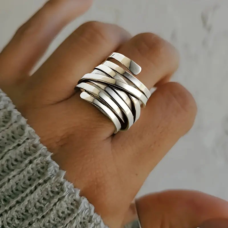 Teresa - Elegant Vintage Sølvring