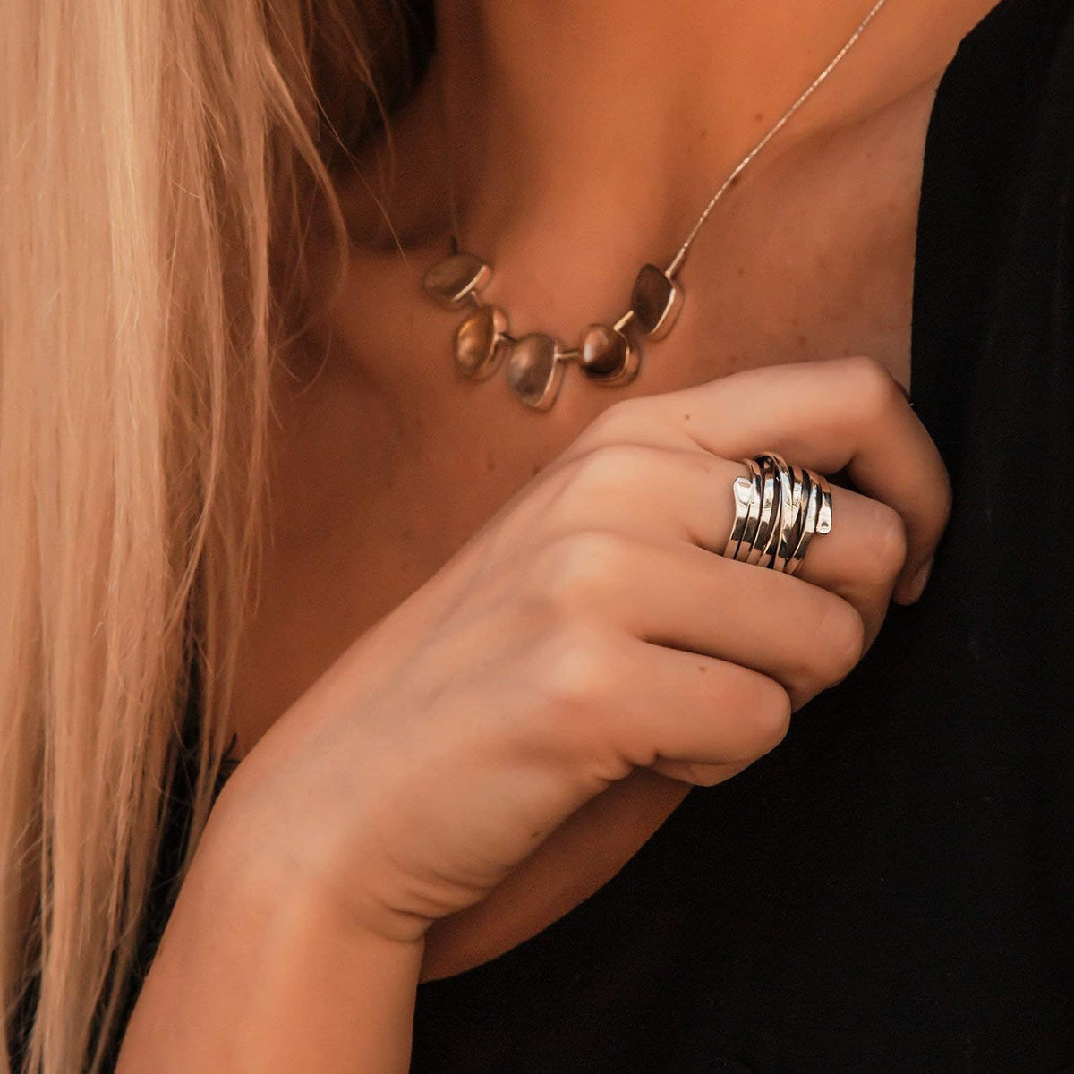 Teresa - Elegant Vintage Sølvring