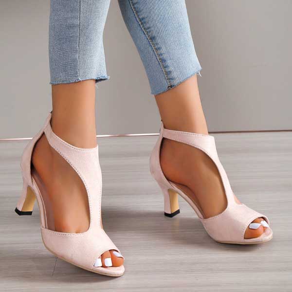 Mirella | Orthopedische Sandalen met Stabiele Hak en Comfort