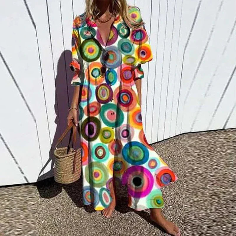 SÉRAPHINE | Elegante Boheemse Jurk voor een Vrije en Romantische Stijl