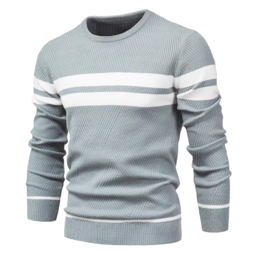 Koelman | Stijlvolle herenpullover met visgraatpatroon