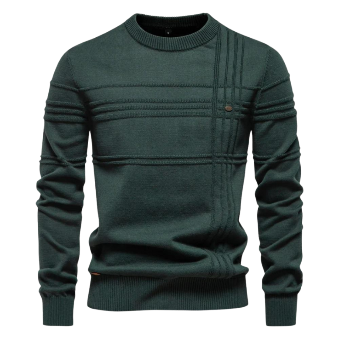 Koelman | Stijlvolle herenpullover met ruitdesign