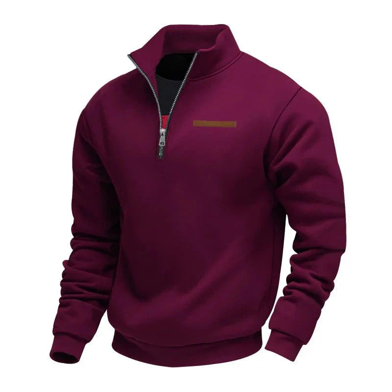 VAN LOREN MODE™ - Casual fleece sweatshirt voor heren
