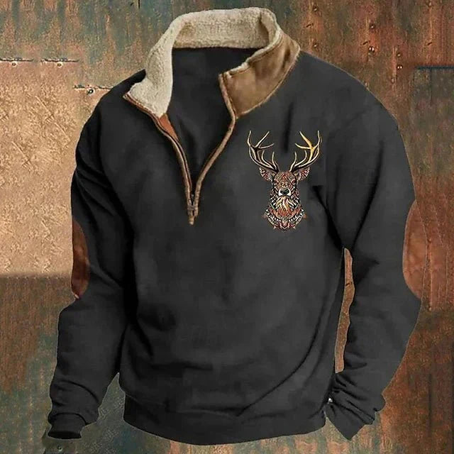 Hunter | Elegante en warme pullover met ritskraag