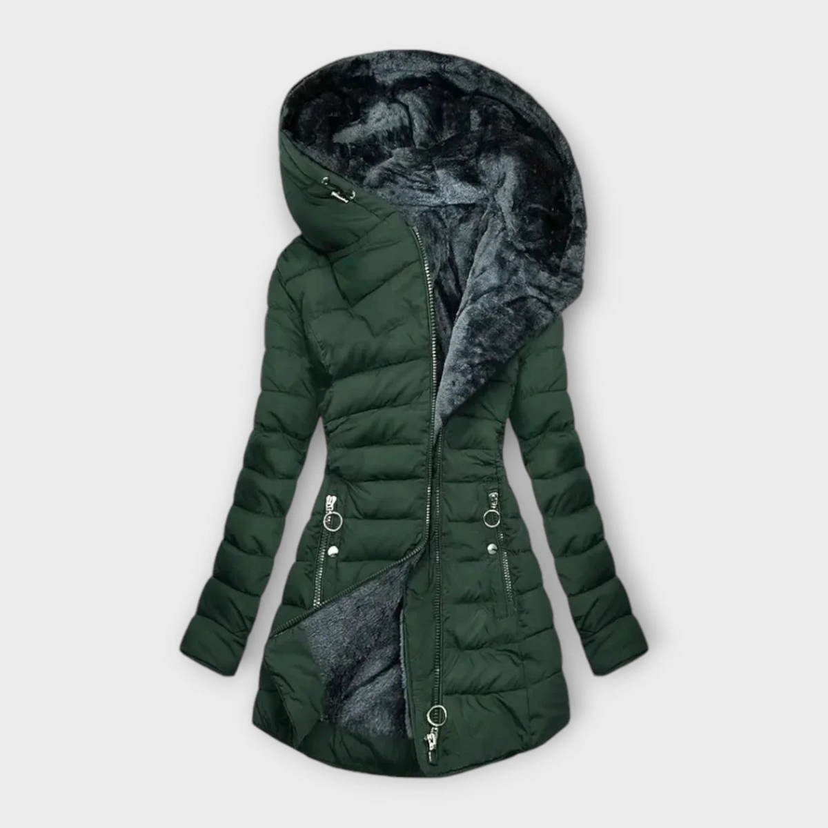 POLARINE™ | Gewatteerde jas met fleece voering