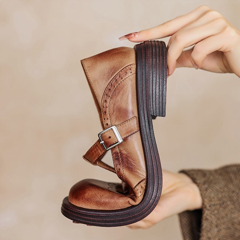 LUCIA | Mary Janes Eleganti con Comfort Quotidiano e Stile Versatile