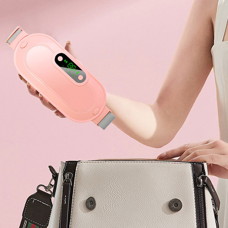 💝 Den perfekte gave til hende! Menstruationsbælte med varme og massage