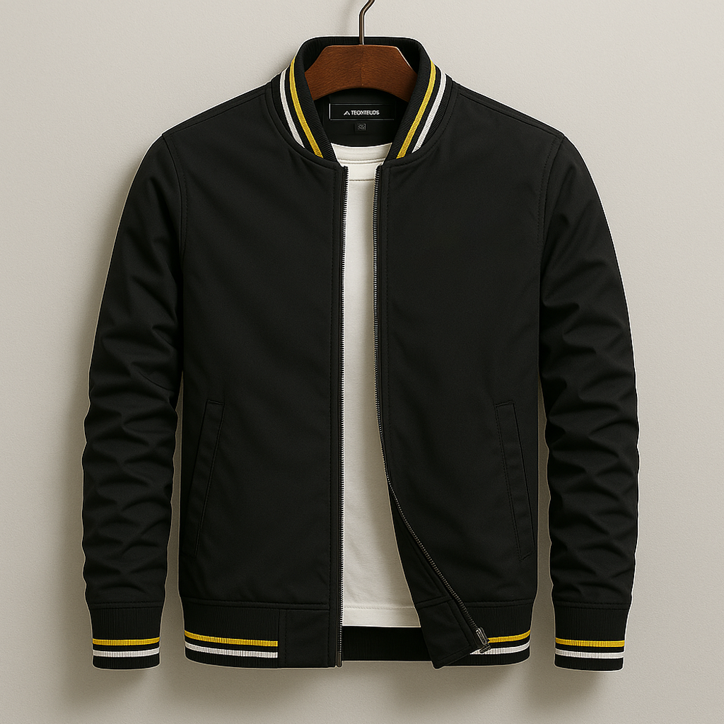 Vestiri™ | Elegant Bomberjakke med Striber