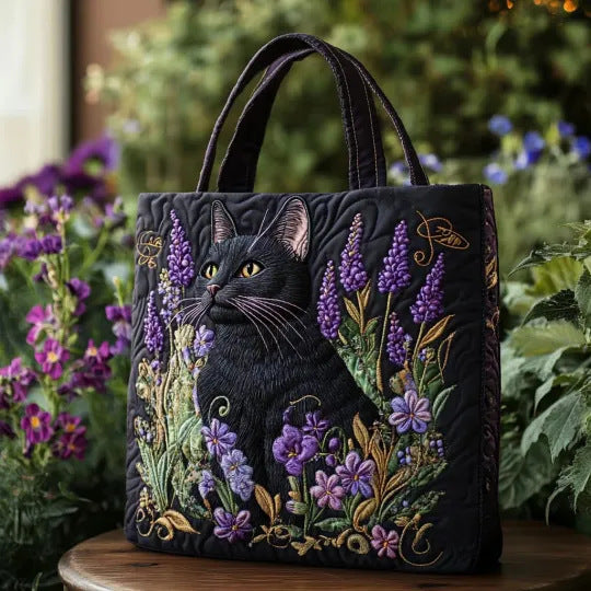 Håndlavet Quiltet Kunst-Tote Bag™
