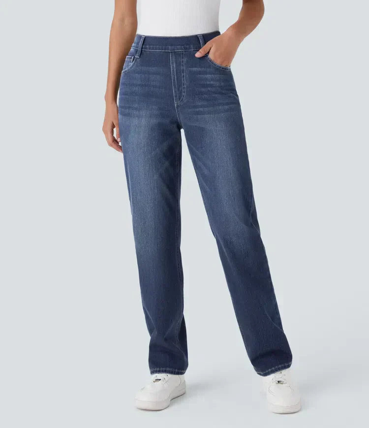 RAFFAELLA | Hoge Taille Ultra Comfortabele Broek met Casual Chic Stijl