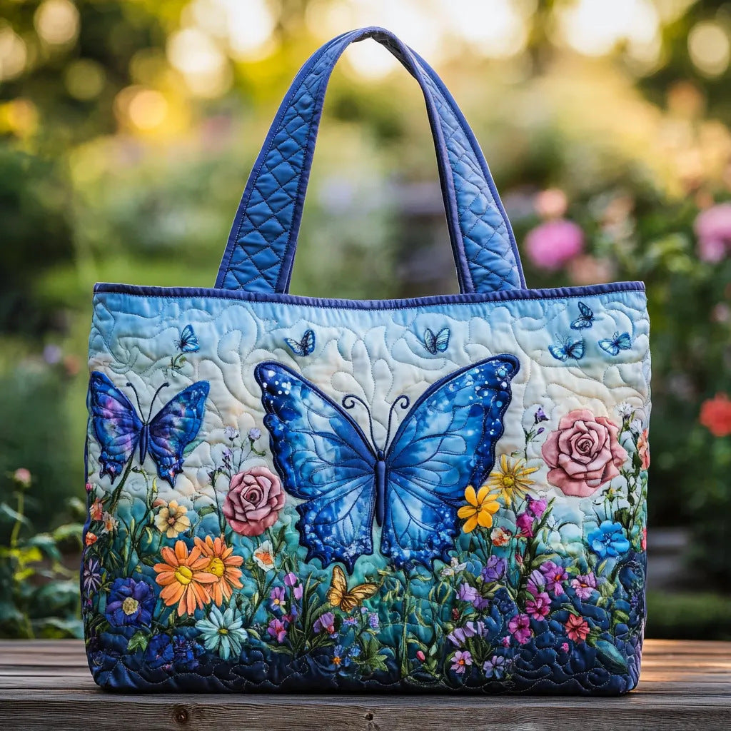 Håndlavet Quiltet Kunst-Tote Bag™