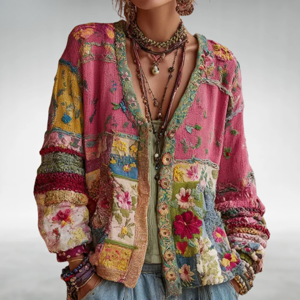 Milla™ Boho Strikjakke