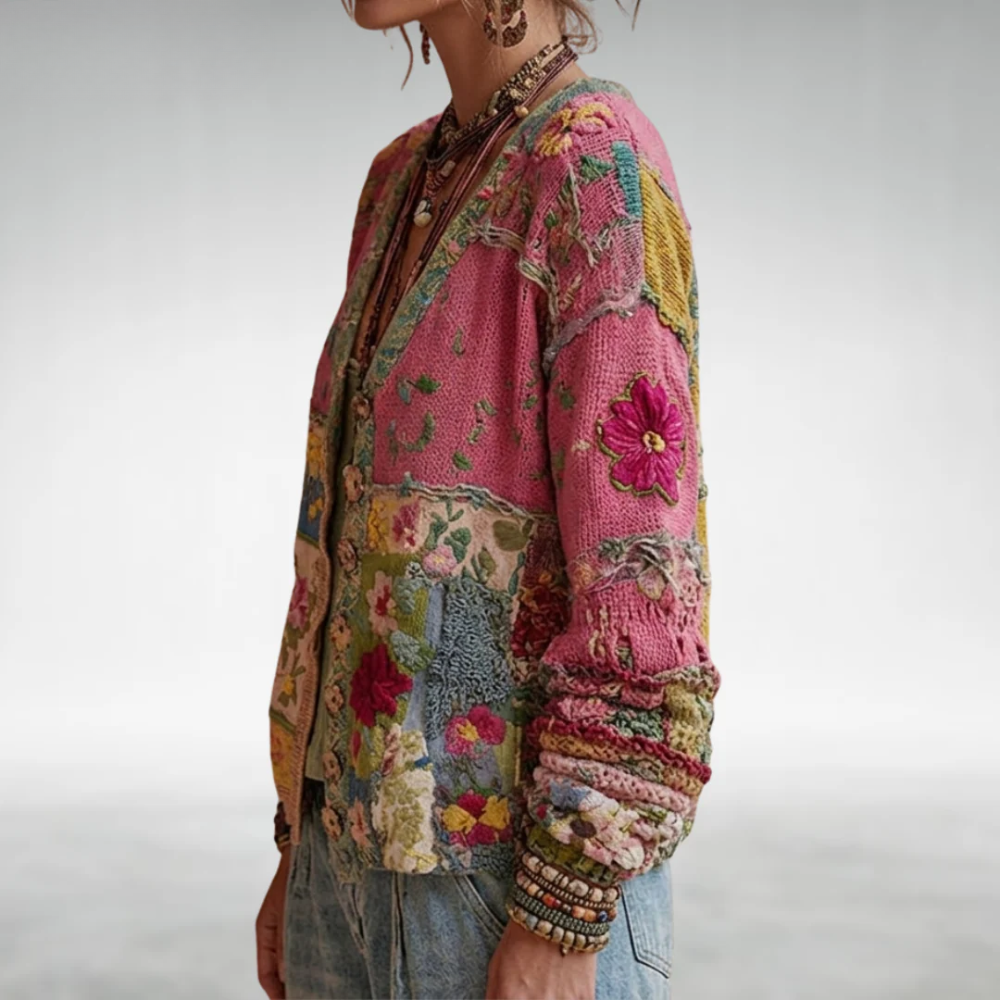 Milla™ Boho Strikjakke