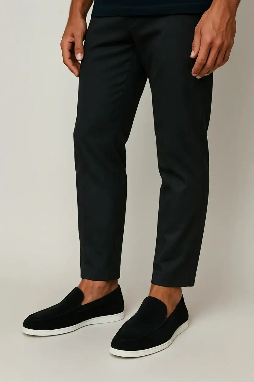 Leo™ | Elegante loafers i ruskind