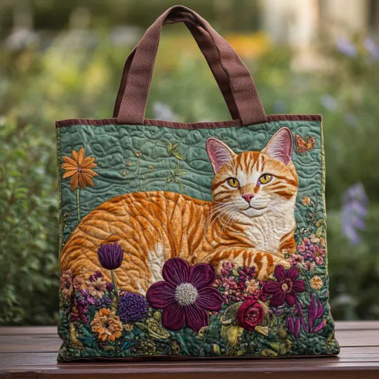 Håndlavet Quiltet Kunst-Tote Bag™