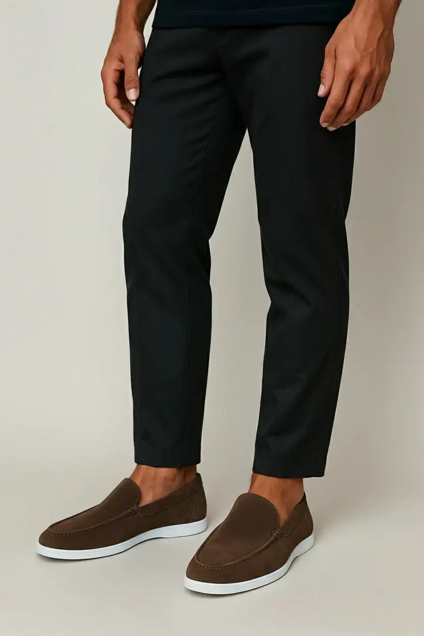 Leo™ | Elegante loafers i ruskind