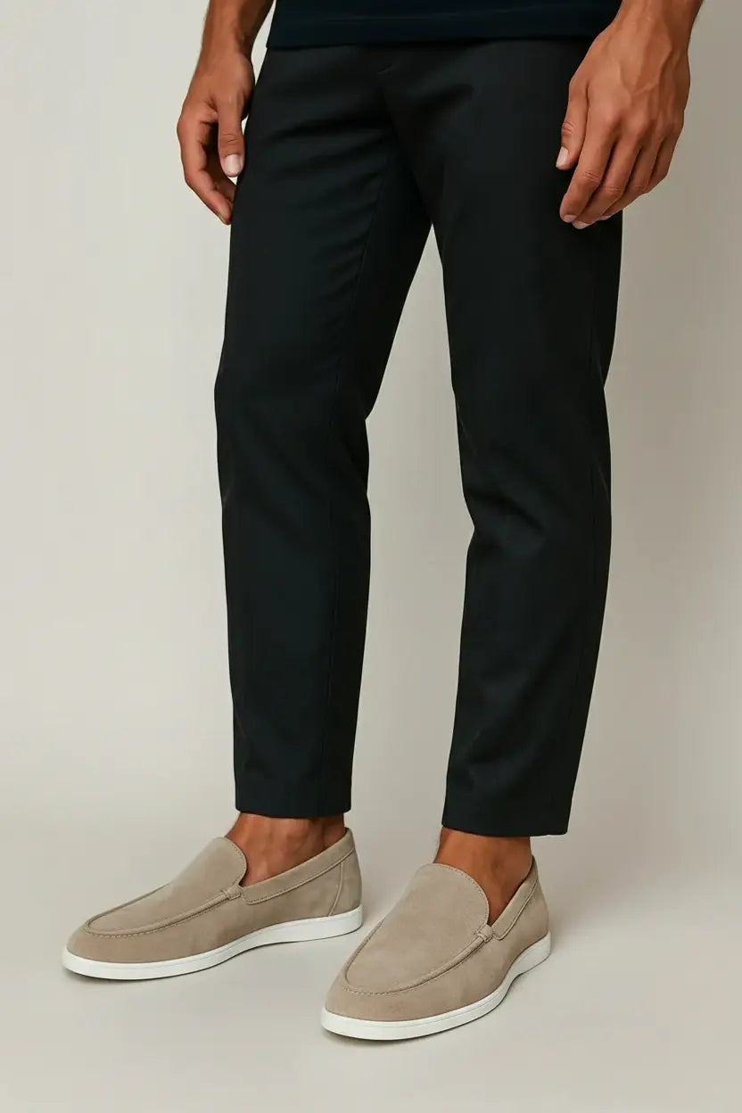 Leo™ | Elegante loafers i ruskind