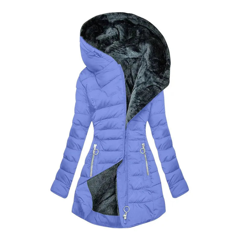 Giulia | Lange Winterjas met Warmtebescherming en Elegante Dagelijkse Stijl