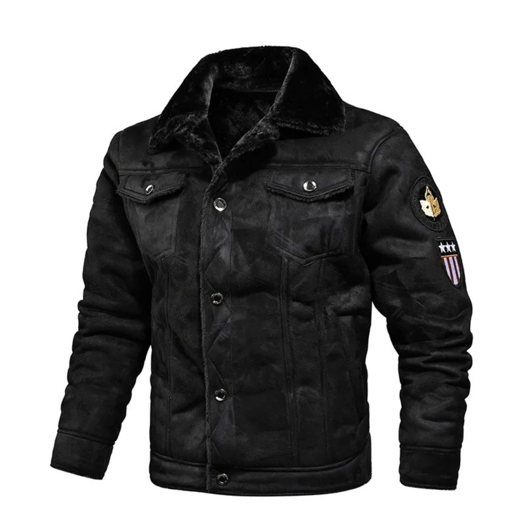 Nordic Sky Herre Sherpa Aviator Jakke