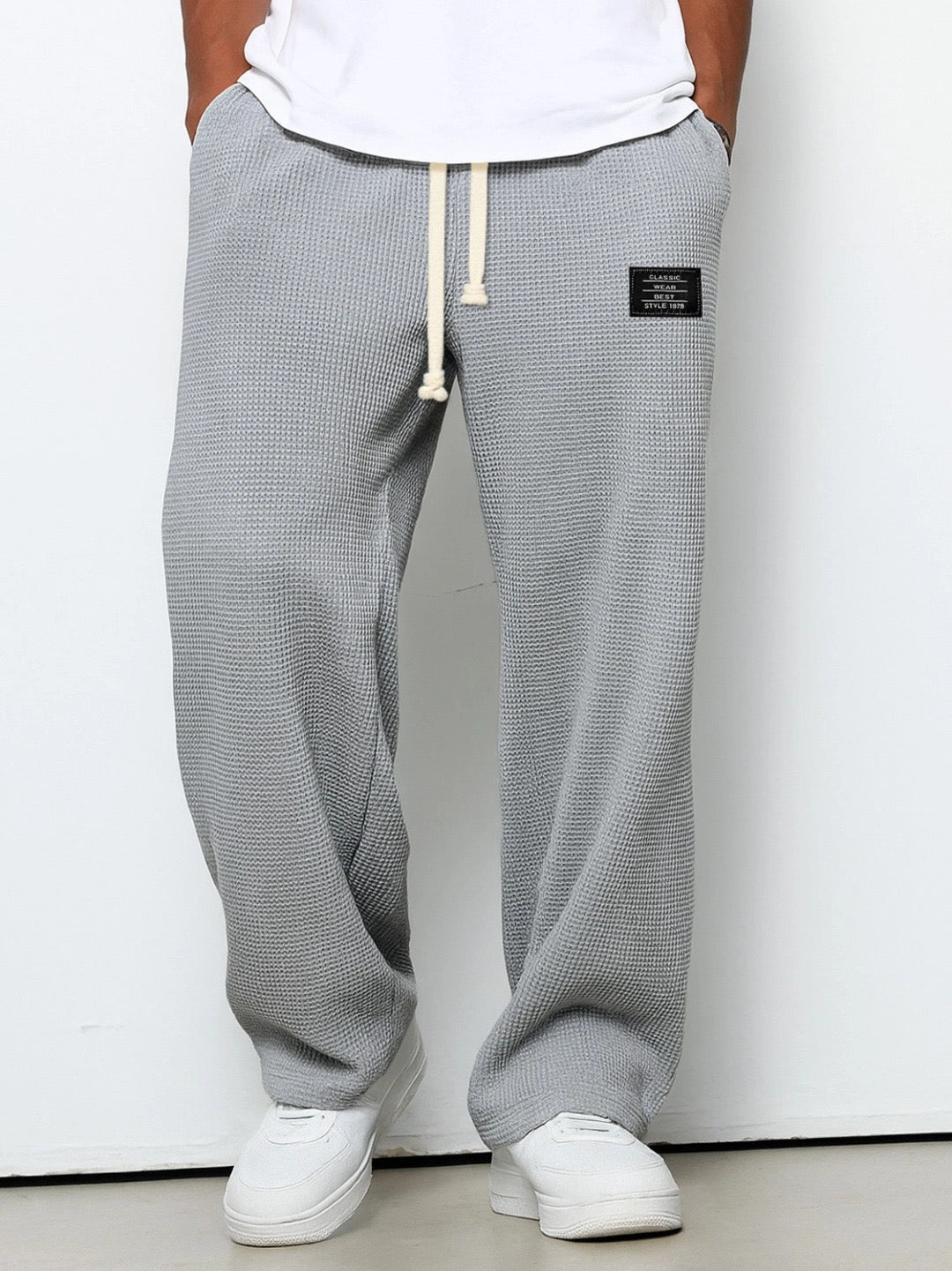 Nino | Comfortabele Wijde Broek voor Mannen met Verstelbare Taille