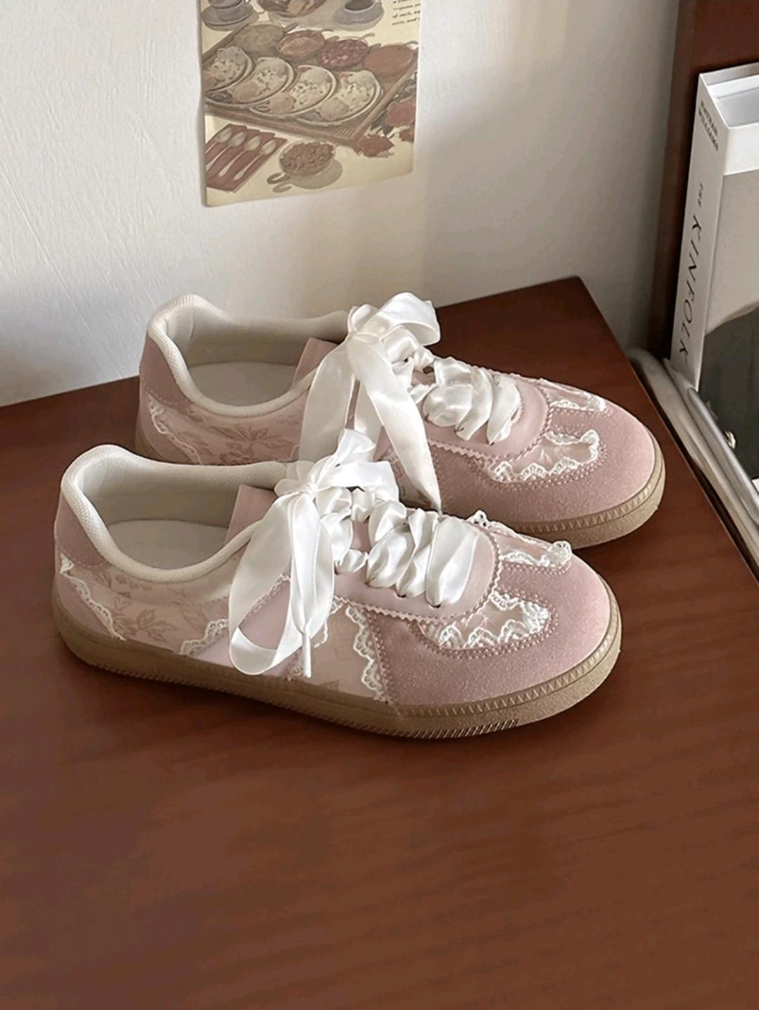 Mesh Åndbar Alsidig Sneaker Snøre