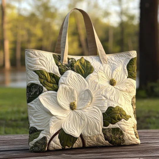Håndlavet Quiltet Kunst-Tote Bag™