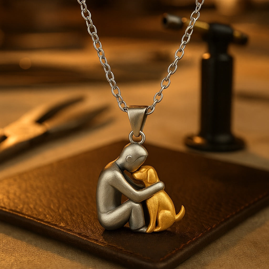 Halsketting met Hug-hanger