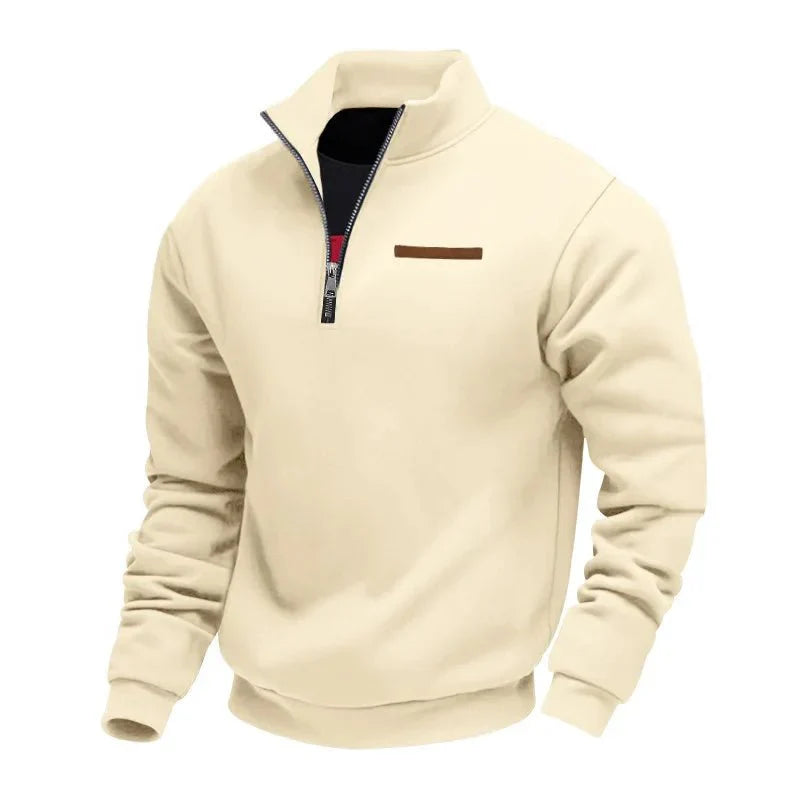 VAN LOREN MODE™ - Casual fleece sweatshirt voor heren