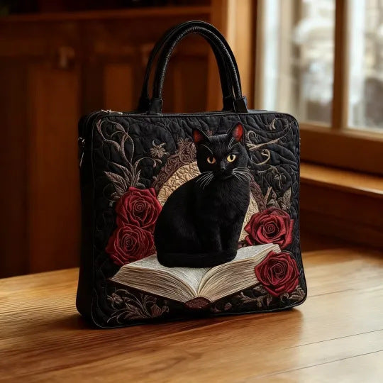 Håndlavet Quiltet Kunst-Tote Bag™